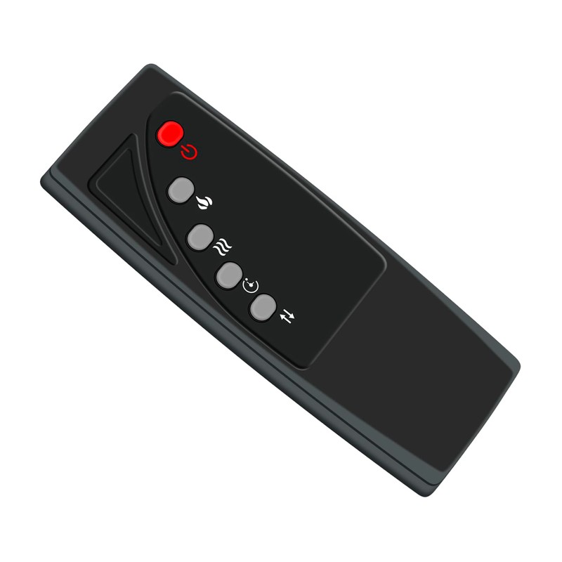 AIDITIYMI Replacement Remote Control Compatible with Innoflame Fireplace 1400 W.