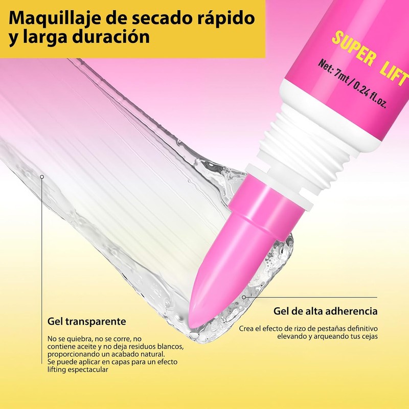 Gel de Cejas The Brow Glue de GIVOOBE – Natural,