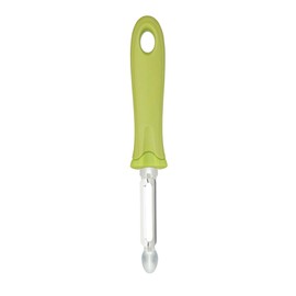 KitchenCraft Healthy Eating Soft-Grip Swivel Potato Peeler, 19 cm (7.5") - Green