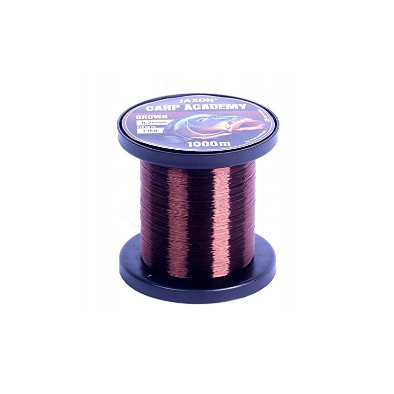 Jaxon CARP Academy Carp Fishing Line 1000 m Spool 0.25-0.35