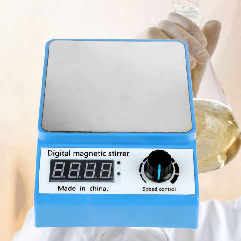 0-3000RPM Digital Magnetic Laboratory Stirrer Mixer Plate Control ZGCJ-3A