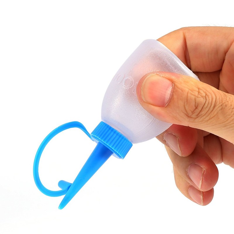 Vvikizy 6 Pack Plastic Squeeze Bottles, 30ML, Empty Dropper Bottles