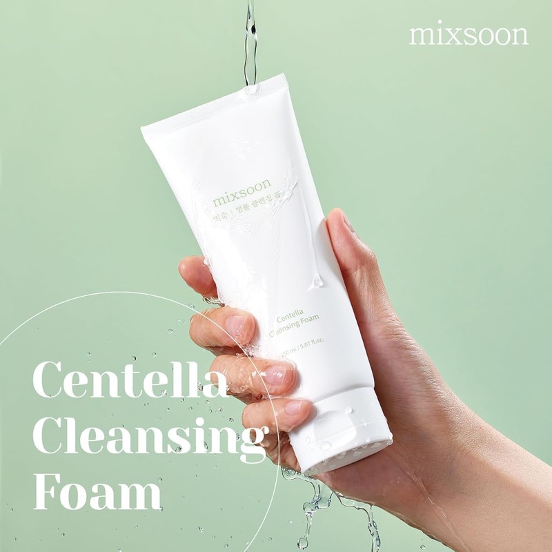 Centella Cleansing Foam – Espuma con CICA y ácido salicílico,