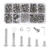 500 Piece M3 Screws and Nuts Set, Hexagonal Screws Stainless