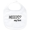 Huuraa Baby Bib Mexico My Love Unisex Bib for All