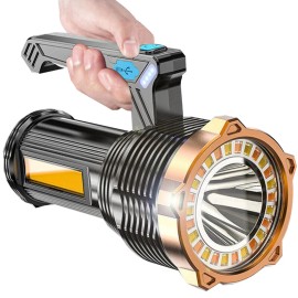 9900000LM Most Powerful 8 Modes LED Torch USB Rechargeable Flashlight Spotlight