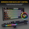 DAREU EK75PRO Wireless 75% RGB Hot-Swappable Mechanical Gaming Keyboard with