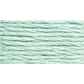 DMC 117-504 Six Stranded Cotton Embroidery Floss, Light Blue Green, 8.7-Yard