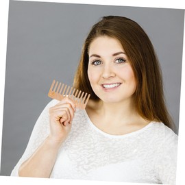 Baluue Lightweight Anti-static Hair Comb Set 2 Pcs Abs Plastic Hairdressing Tool Non-slip Design for Daily Use