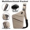 Anti-Theft Travel Bag One Shoulder Large Capacity Crossbody Bag Chest