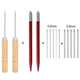 LJJCSFF 14pcs Doll Hair Rerooting Tool Kit Doll Hair Rooting Holders Reroot Rehair Tools Doll Making Supplies Hair Knitting Needles