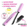 wet n wild Mega Length Waterproof Mascara, Very Black, 0.21