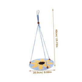 Sosoport Reptile Hammock Bed Lizard Swing Reptile Accessories Bearded Dragon Toys Leopard Gecko Toys