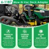 Yoursme 6-1187 Adapter for Mow-N-Vac 69861, 43830, 45-0577, 45-0578, 45-0567