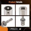 maXpeedingrods Trailer Jack Electric Drill Adapter with 1/2 Inch Socket