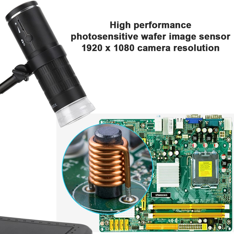1920x1080 Camera Resolution HD Magnifying Glass Digital WiFi Microscope F210