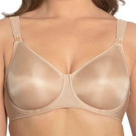 Dominique Women's Nanette Everyday Seamless Comfort Nursing Bra (30B-44G) #7600 - Nude - 34C