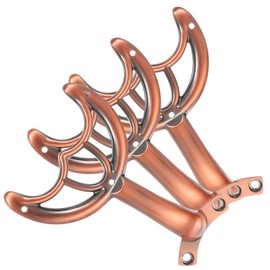 PATIKIL Ceiling Fan Blades Arms Replacement, 3 Pcs 52" Fan Blade Replacement Parts Mounting Bracket Kit for Replacing the Worn Fan Blades, Red Bronze