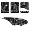 SOCKIR Headlight Assembly Fit for 2012-2014 Ford Focus Headlamp Passenger