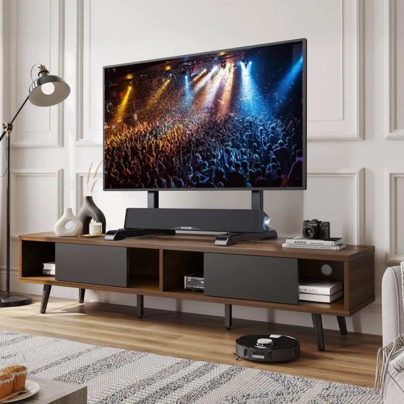 Ax Waber TV Stand for 37-86 Inch TVs Height Adjustable