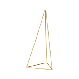 Tokyodo XU001102-zzz Wire Pyramid S, Gold, W3.5 x D 3.5 x H 7.3 inches (9 x 9 x 18.5 cm)