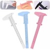 Kit Calibrador + Perfilador + Cepillo Para Diseño De Cejas