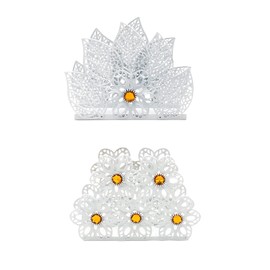 2 Pieces Fashion Napkin Holder, Kitchen Napkin Holder, Metal Napkin Holder, for Kitchens, Restaurant, Hotel, Table Decoration, Party Decoration