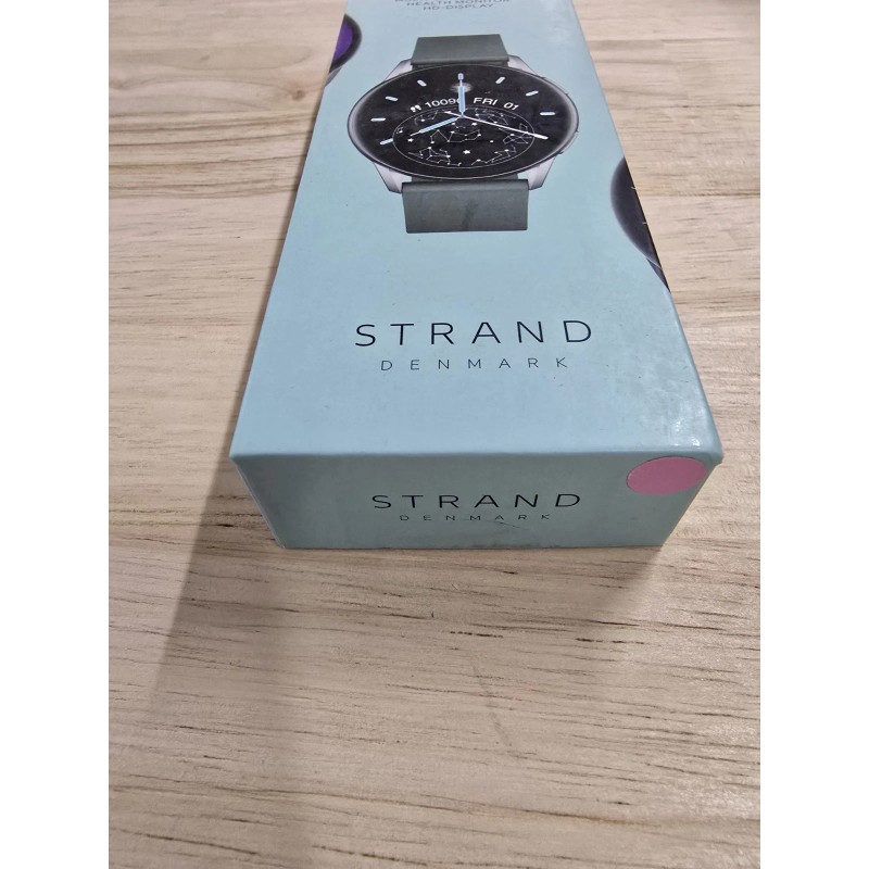 Strand Denmark Smart Watch - Pink Silcone Strap - Heart