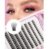 Jiocolor Natural Eyelash Clusters Fluffy Eyelash Extensions Wispy Eyelash Clusters