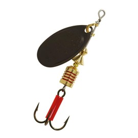 Spinner - Mepps Aglia black Size: 2 - 4,50g