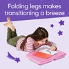 HearthSong Kids’ Portable Folding Lap Desk with Large Storage Activity