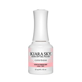 Kiara Sky Soak-Off Gel Polish Snow Place Like Home Collection G601 Love At Frost Bite 0.5 oz