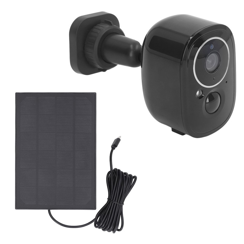 Solar Security Camera 3MP WIFI Wireless Smart PIR Human Detection