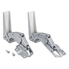 LUTH Premium Profi Parts Top Lower Door Hinge Kit Compatible with Beko 5838110300 5838110400 Refrigerator