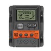 Solar Charge Controller LCD Display 2 USB Output PWM Panel