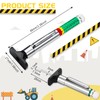 100 Pieces Tyre Tread Depth Gauge Color Coded Tire Depth