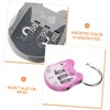 Operitacx Pack of 4 Cat Shape Code Lock Cartoon Combination