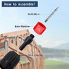 60mm Hole Saw,HSS Bi-Metal Hole Cutter with Pilot Drill Bit,Hole