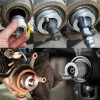 BAOPUU 1pc 44mm Wheel Bearing Greaser Grease Tool for Polaris