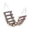 Wooden Pet Ladder Soft Animal Bendable Bridge Toy for Hamster