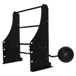 Detach Depot Wall Mount Storage Rack Kit Tour Pack Trunk & Sissy Bar Backrest & Mounting Luggage Rack Wall Helmet Hanger Stand Compatible for Harley Road Street Glide Road King Electra CVO and Indian