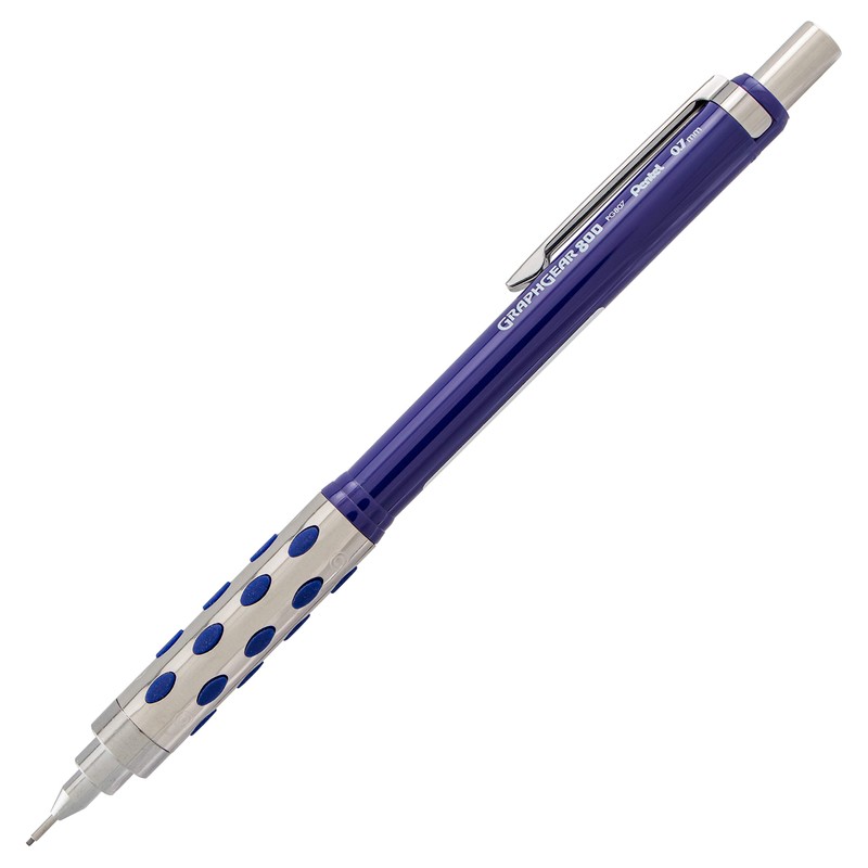 Pentel Graph Gear 800 Mechanical Drafting Pencil, 0.7mm, Blue Barrel