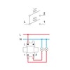 Fontana Grey Double Switch 250 V/10 A, AP, IP44