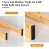 DUCOO 4 PCS Drawer Divider, 17"-22" Adjustable Bamboo Drawer Dividers