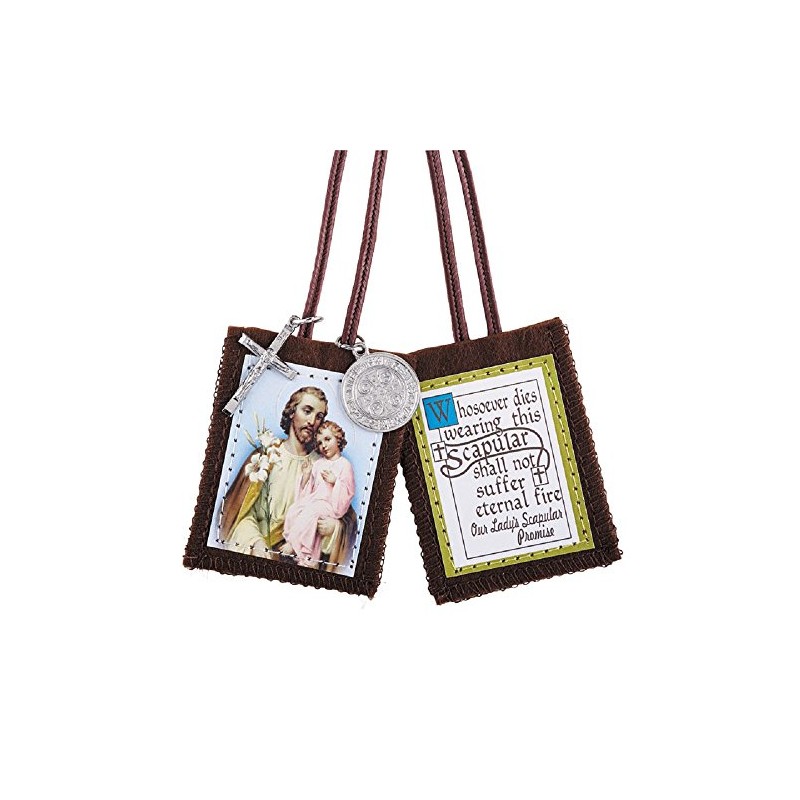 Autom Escapular de San José con medallas