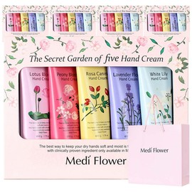 Mediflower The Secret Garden Hand Cream 5-piece set, 5 pieces / 메디플라워 더 시크릿 가든 핸드크림 5종세트, 5개