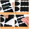 273 Pcs Labels for Jars, Waterproof Reusable Chalkboard Labels for
