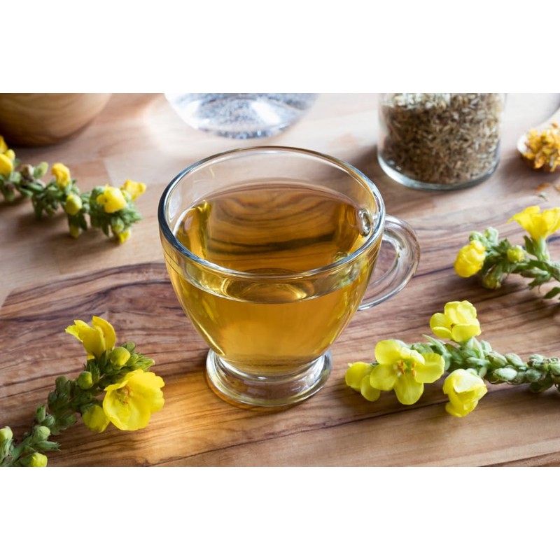 Lowhill Valley Mullein Flower Herbal Tea - Soothing and Delightful