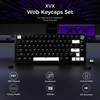 HITIME XVX WOB Double Shot PBT Keycaps Set 138 Keys,