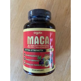 Agobi 7in1 Maca Root 90 Capsules Energy, Performance, Mood & Blood Flow Support
